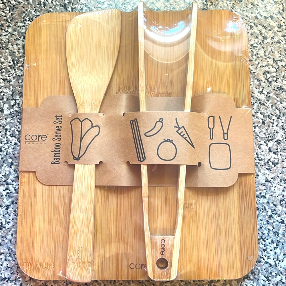 Causebox 2020 Core Bamboo Serve Set NWT